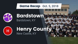 Recap: Bardstown  vs. Henry County  2018