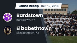 Recap: Bardstown  vs. Elizabethtown  2018