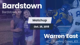 Matchup: Bardstown vs. Warren East  2018