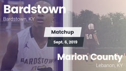 Matchup: Bardstown vs. Marion County  2019