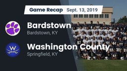 Recap: Bardstown  vs. Washington County  2019