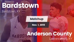Matchup: Bardstown vs. Anderson County  2019