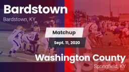 Matchup: Bardstown vs. Washington County  2020