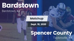 Matchup: Bardstown vs. Spencer County  2020