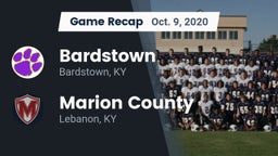 Recap: Bardstown  vs. Marion County  2020