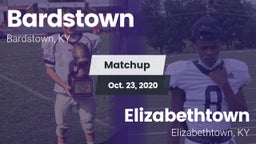 Matchup: Bardstown vs. Elizabethtown  2020