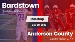 Matchup: Bardstown vs. Anderson County  2020