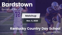 Matchup: Bardstown vs. Kentucky Country Day School 2020