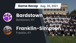 Recap: Bardstown  vs. Franklin-Simpson  2021