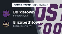 Recap: Bardstown  vs. Elizabethtown  2023