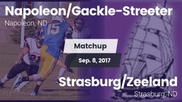 Matchup: Napoleon/Gackle-Stre vs. Strasburg/Zeeland  2017