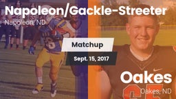 Matchup: Napoleon/Gackle-Stre vs. Oakes  2017