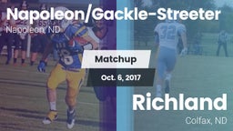 Matchup: Napoleon/Gackle-Stre vs. Richland  2017