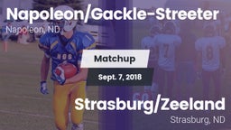 Matchup: Napoleon/Gackle-Stre vs. Strasburg/Zeeland  2018