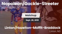 Matchup: Napoleon/Gackle-Stre vs. Linton/Hazelton-Moffit-Braddock  2018