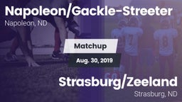 Matchup: Napoleon/Gackle-Stre vs. Strasburg/Zeeland  2019