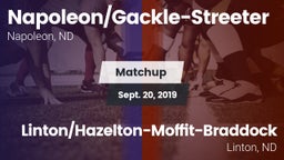Matchup: Napoleon/Gackle-Stre vs. Linton/Hazelton-Moffit-Braddock  2019