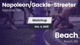 Matchup: Napoleon/Gackle-Stre vs. Beach  2019