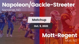 Matchup: Napoleon/Gackle-Stre vs. Mott-Regent  2020