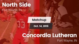 Matchup: North Side vs. Concordia Lutheran  2016