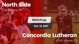 Matchup: North Side vs. Concordia Lutheran  2017