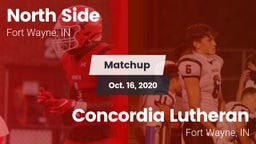Matchup: North Side vs. Concordia Lutheran  2020