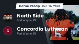 Recap: North Side  vs. Concordia Lutheran  2020