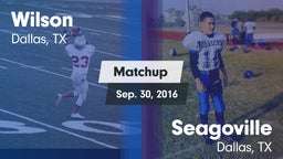 Matchup: Wilson vs. Seagoville  2016