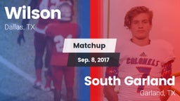 Matchup: Wilson vs. South Garland  2017