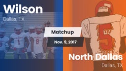 Matchup: Wilson vs. North Dallas  2017