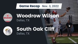 Recap: Woodrow Wilson  vs. South Oak Cliff  2022