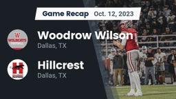Recap: Woodrow Wilson  vs. Hillcrest  2023