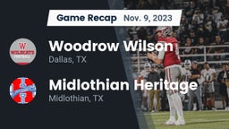 Recap: Woodrow Wilson  vs. Midlothian Heritage  2023