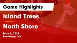 Island Trees  vs North Shore  Game Highlights - May 8, 2024