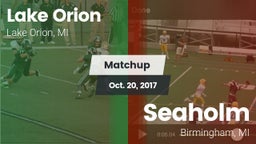 Matchup: Lake Orion vs. Seaholm  2017