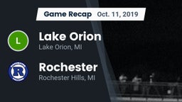 Recap: Lake Orion  vs. Rochester  2019
