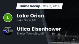 Recap: Lake Orion  vs. Utica Eisenhower  2019