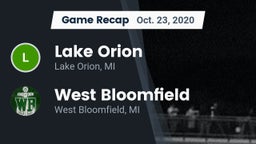 Recap: Lake Orion  vs. West Bloomfield  2020
