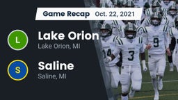 Recap: Lake Orion  vs. Saline  2021