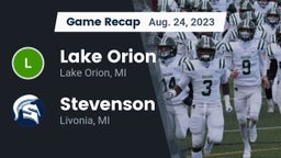 Recap: Lake Orion  vs. Stevenson  2023