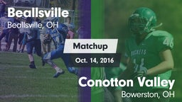 Matchup: Beallsville vs. Conotton Valley  2016