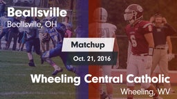 Matchup: Beallsville vs. Wheeling Central Catholic  2016