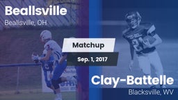 Matchup: Beallsville vs. Clay-Battelle  2017