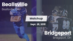 Matchup: Beallsville vs. Bridgeport  2018