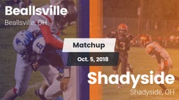 Matchup: Beallsville vs. Shadyside  2018