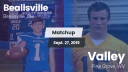 Matchup: Beallsville vs. Valley  2019