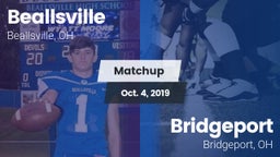 Matchup: Beallsville vs. Bridgeport  2019