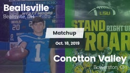 Matchup: Beallsville vs. Conotton Valley  2019