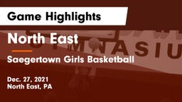 North East  vs Saegertown  Girls Basketball Game Highlights - Dec. 27, 2021