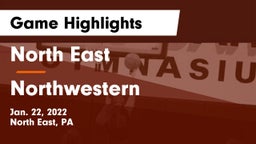 North East  vs Northwestern  Game Highlights - Jan. 22, 2022